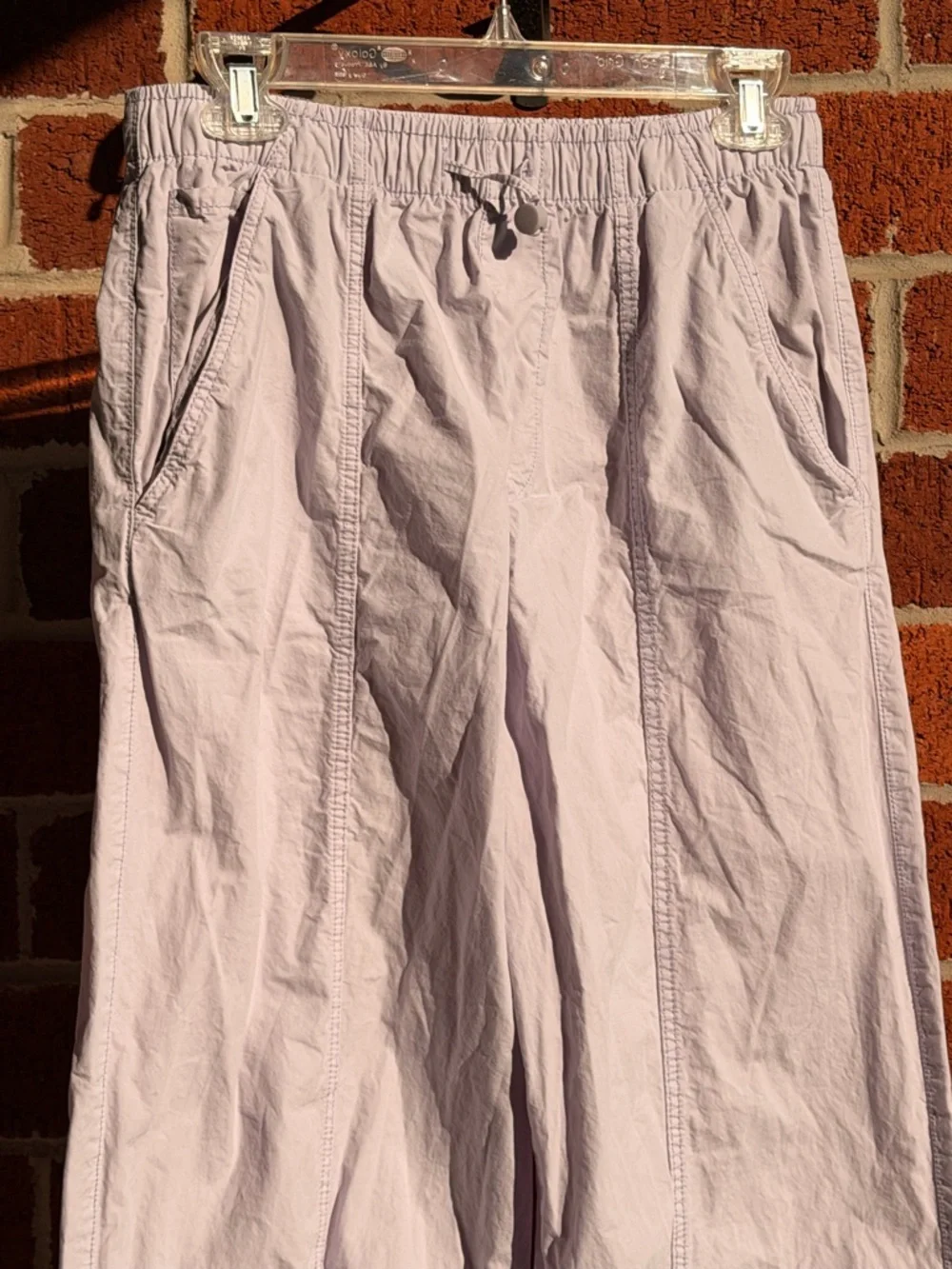 ZARA Pastel Lavender Drawstring Pants —#139 - Picture 5 of 6